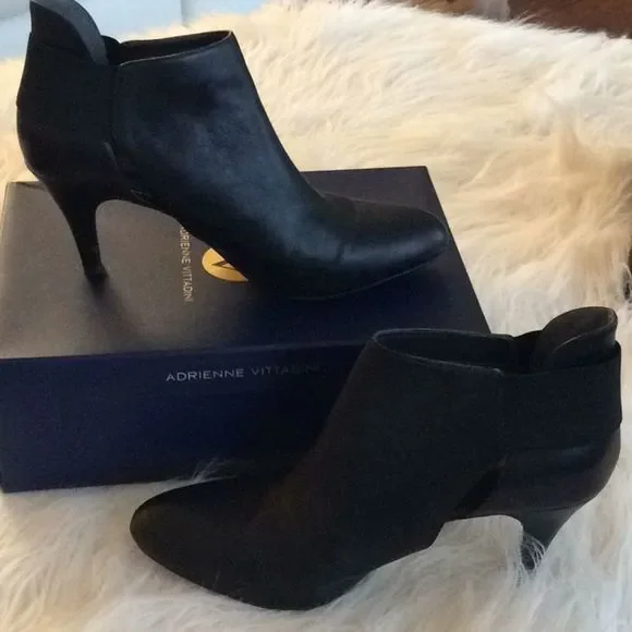 💞ADRIENNE VITTADINI💞leather ankle boots - Picture 4 of 8